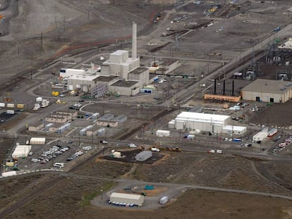 Vista do complexo nuclear de Hanford, no Estado de Washington.