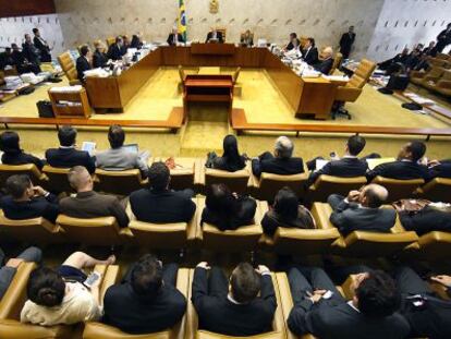 Sess&atilde;o do STF no dia 16 de outubro.