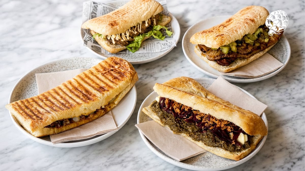 Los bocatas de lomo y queso, panceta y pepito de ternera en versión japonesa de Kasa Hanaka