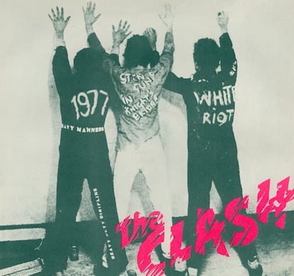 Imagen del disco &#039;White Riot&#039;.