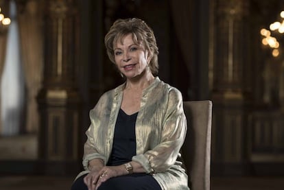 Isabel Allende, en la Casa de América de Madrid el pasado 29 de mayo.