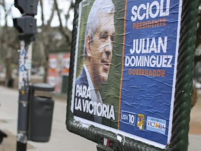 Propaganda eleitoral em Buenos Aires.