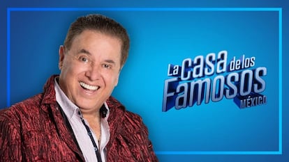 Mario Bezares conductor de televisión en el reality show La Casa de los Famosos.