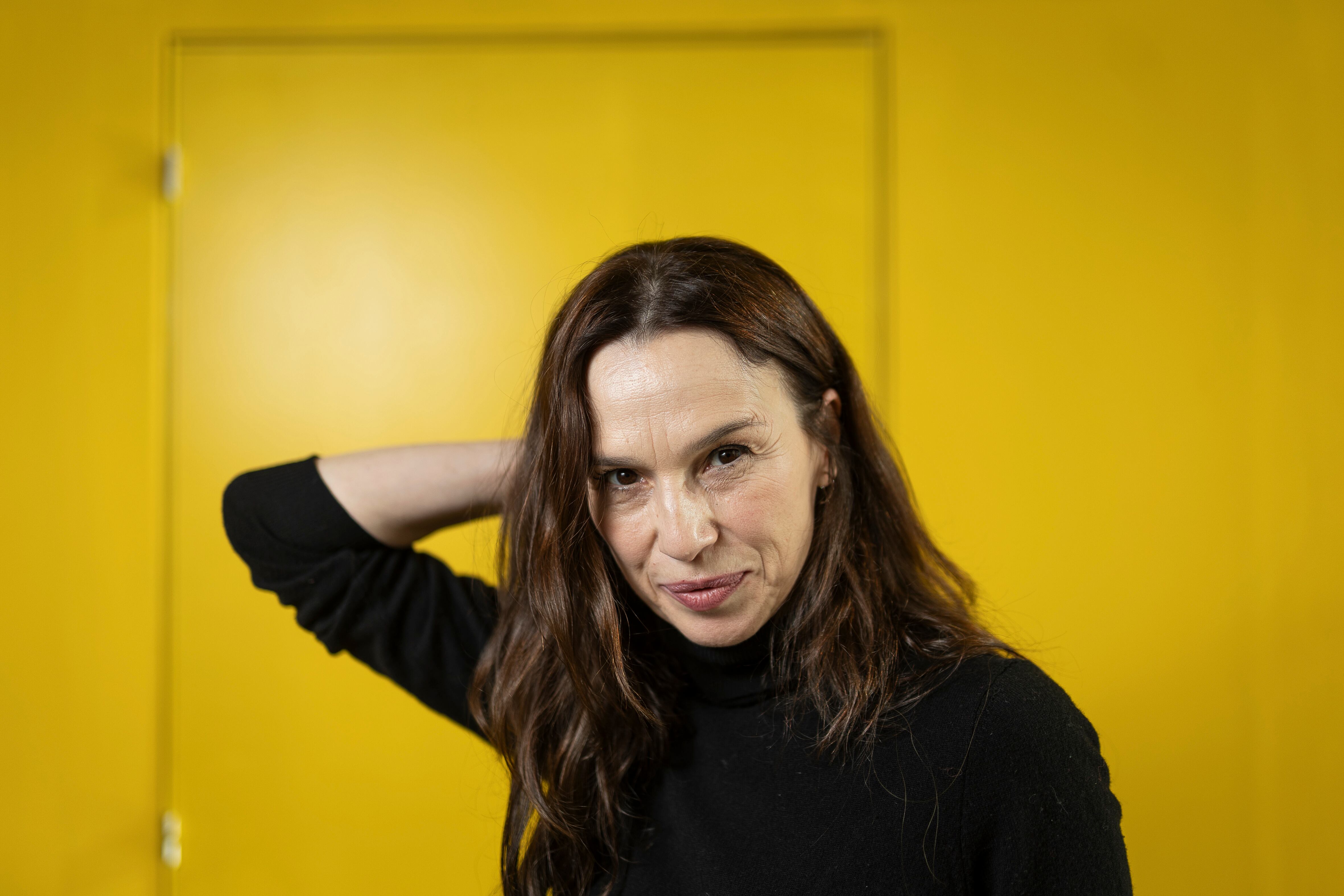 Ariadna Gil en el Teatro Nacional de Catalunya (TNC).