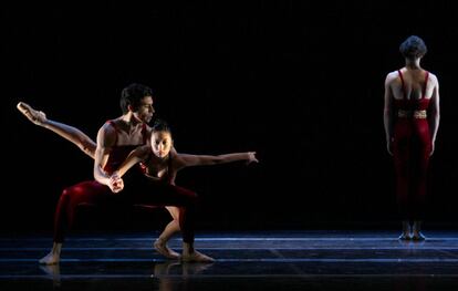 Un momento del ensayo del Silicon Valley Ballet en los Teatros del Canal.