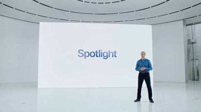 Anuncio Spotlight Apple