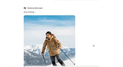 Crear una imagen con Gemini Enterprise