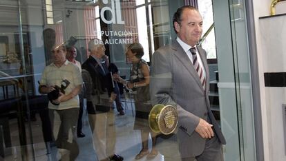 Despedida de José Joaquín Ripoll como presidente de la Diputación de Alicante.