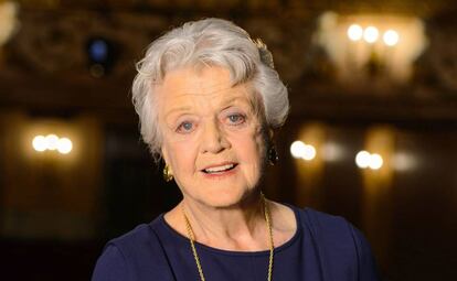 La actriz Angela Lansbury.