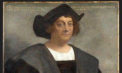 Retrato de Cristóbal Colón, de Sebastiano del Piombo.