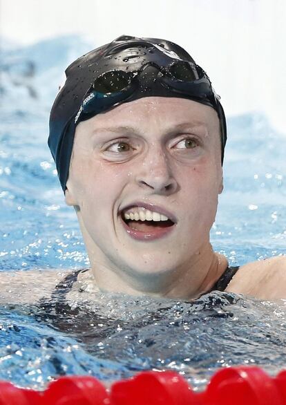 Una mueca de Ledecky