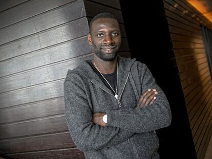 El franc&eacute;s Omar Sy, retratado la semana pasada en un hotel madrile&ntilde;o.