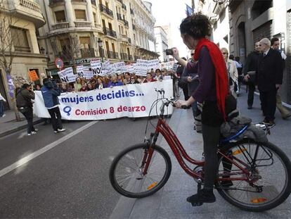 La crisis sobrevuela las marchas del Día de la Mujer Trabajadora