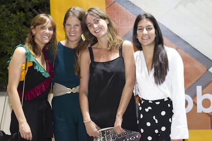 Ana Bartolome, de ICON, Belén González, Ana Mulas, de Home & Design, y Bea Tapia, de ICON.