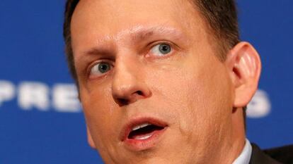 El empresario e inversor Peter Thiel.