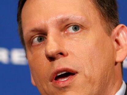 El empresario e inversor Peter Thiel.