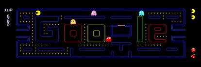 También como tributo, pero en este caso al videojuego Pac-Man, Google introdujo el primer Doodle interactivo. Sobre el logotipo de la firma de Mountain View, durante un tiempo, pudimos jugar al entretenido arcade en dos dimensiones.
