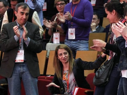 Trinidad Roll&aacute;n, en el congreso del PSM.