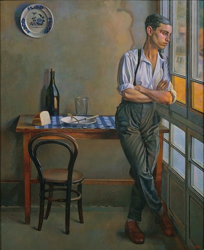 'La galería', de Feliu Elias (1928), en el MNAC.