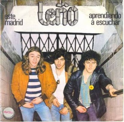 Hoy suena a marcianada, pero antes exitían unas cosas llamadas sencillos (o 'singles'). Discos de dos caras con una canción en cada una de ellas. En la imagen, el sencillo de Leño de 1978 que contiene el tema 'Este Madrid'.