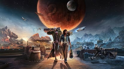 Imagen promocional del juego ‘Star Wars Outlaws'.