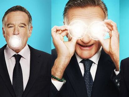 Robin Williams, risas también en la pequeña pantalla