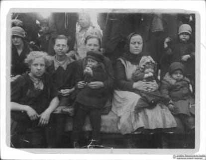 Inmigrantes holandeses menonitas, en 1930.