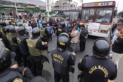 Paro de transportistas en Lima