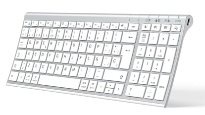 ofertas amazon en teclados inalámbricos de tamaño compacto.