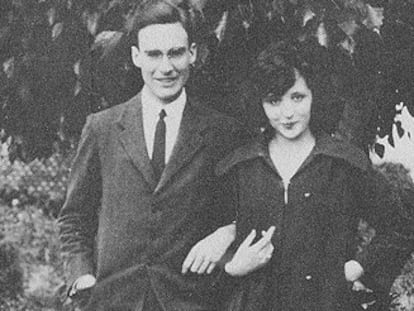 La escritora Anaïs Nin junto a su esposo, Hugo Giller, en La Habana.

Anaïs Nin.