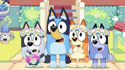 An image from ‘The Sign’, the final episode of the third season of ‘Bluey’.