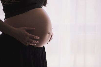 Una mujer embarazada, en una imagen de archivo.
