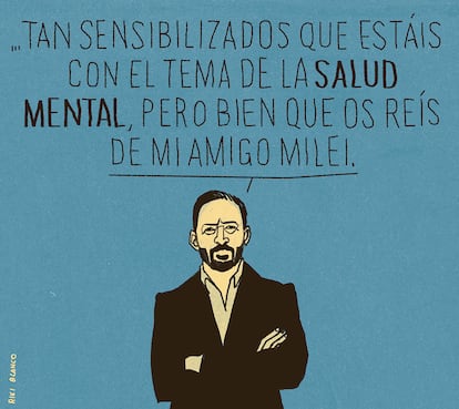 Riki Blanco: mi amigo Milei