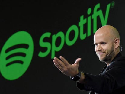 Daniel Ek, fundador y CEO de Spotify, en una imagen de archivo.