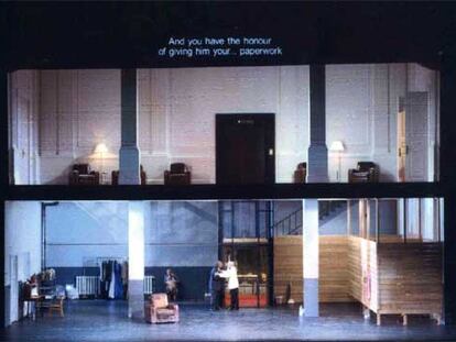 Imagen de la escenografía del montaje del Covent Garden para 'Ariadne auf Naxos".