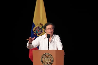 El presidente de Colombia, Gustavo Petro.
