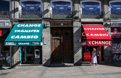 Casas de cambio Puerta del Sol (Madrid).