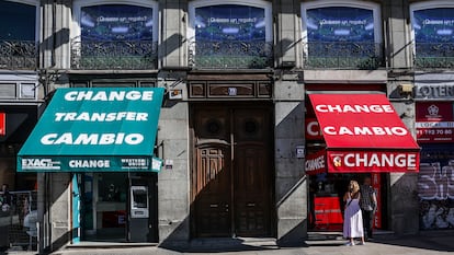 Casas de cambio Puerta del Sol (Madrid).