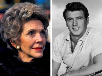 El día que Nancy Reagan abandonó a su suerte a Rock Hudson