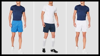 Pruebo el pantalón corto para hombre para fitness más vendido en Amazon: sin costuras, muy liviano y con una tecnología de control de la humedad.