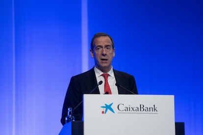 El consejero delegado de Caixabank, Gonzalo Gortázar.