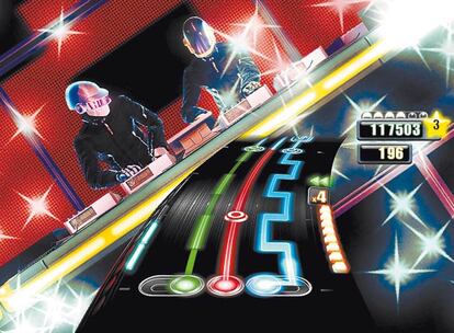 <b>¿Cómo sentir la destreza a los platos de Daft Punk? Lo más parecido, a día de hoy, sus sesiones en <i>Dj hero.</i> </b>