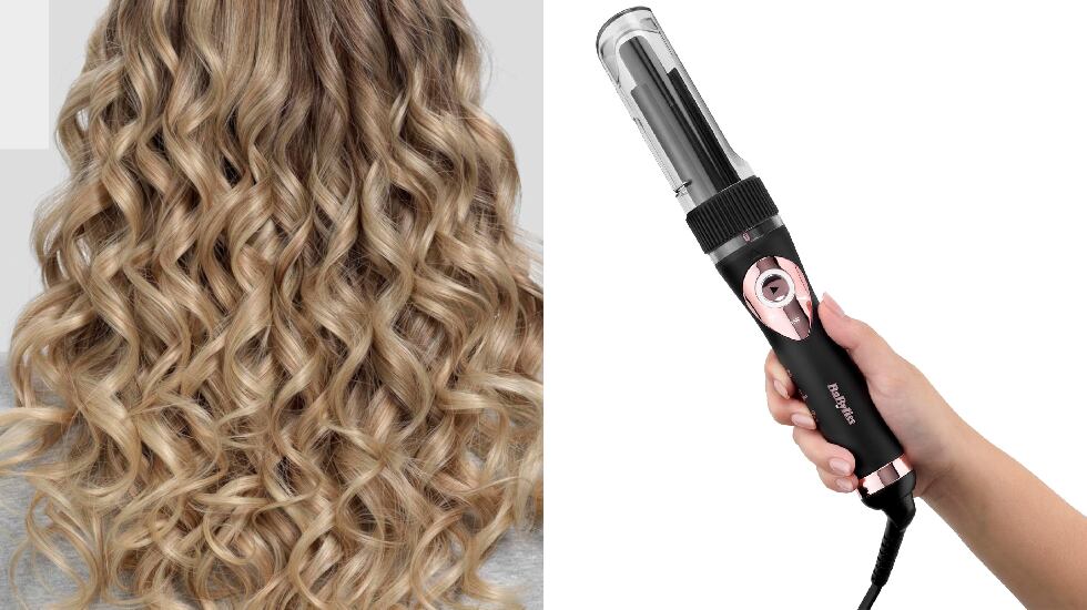 Rizador de pelo BabyLiss de última generación.