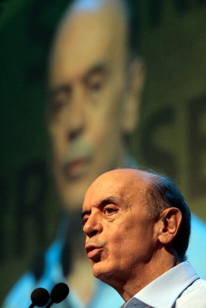 José Serra, el sábado en Brasilia.