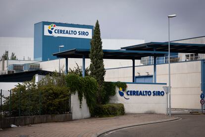 Fábrica de Siro en la localidad palentina de Venta de Baños.