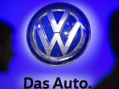 Logo de Volkswagen. 