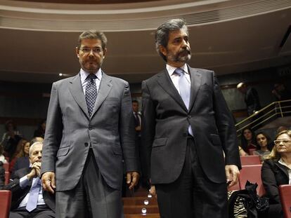 Lesmes y Catalá tienen un problema