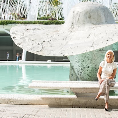 Hortensia Herrero, en una fotografía oficial de su fundación.