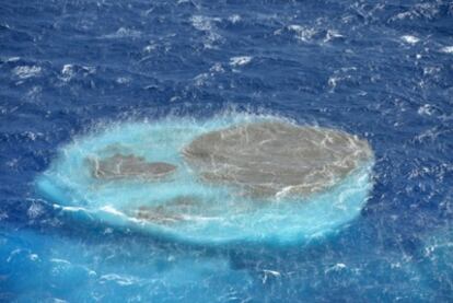 Las emisiones de dióxido de azufre en El Hierro son inferiores a las registradas en los sistemas volcánicos subaéreos.