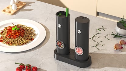 molinillo electrico de sal y pimienta